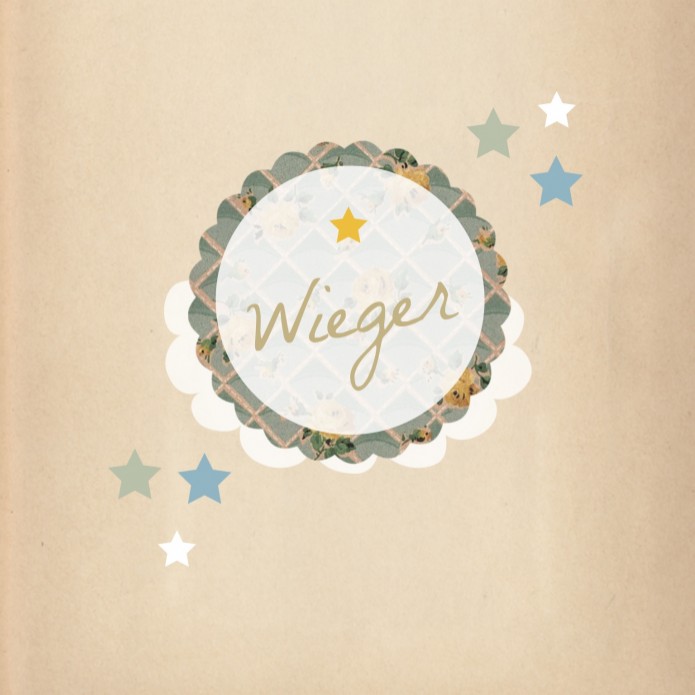 Lief geboortekaartje - Wieger