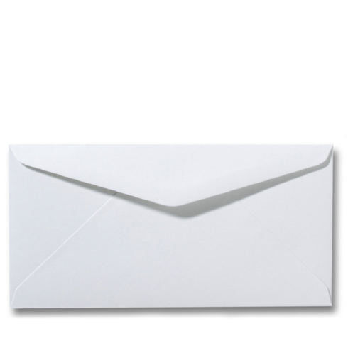 Envelop 11x22 wit - VOORRAAD voor