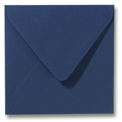 Envelop 14x14 donkerblauw -  op bestelling voor
