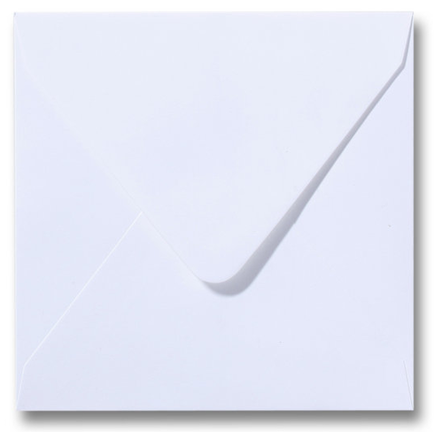 Envelop 16x16 standaard wit voor