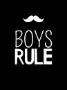 Black and White - Boys Rule voor
