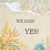 Save the date beach - We said yes