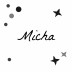 Strak geboortekaartje - Micha